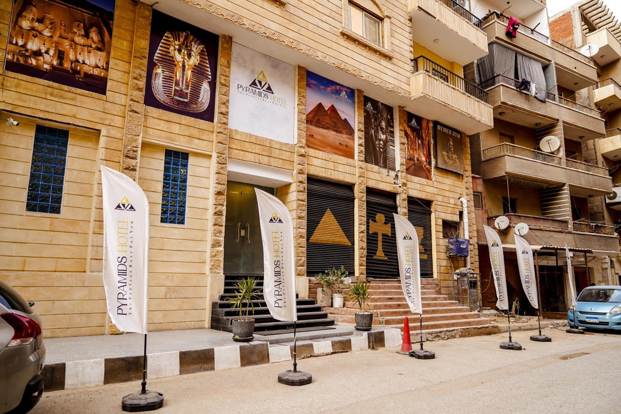 Pyramids Hotel Kafret el-Gabal Exterior foto